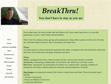 Tablet Screenshot of break-thru.org